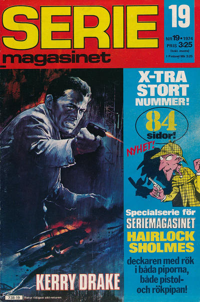 Cover for Seriemagasinet (Semic, 1970 series) #19/1974