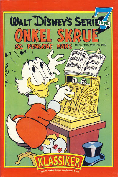 Cover for Donald Duck & Co Ekstra [Bilag til Donald Duck & Co] (Hjemmet / Egmont, 1985 series) #7/1995