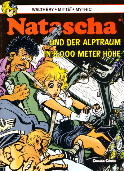 Cover for Natascha (Carlsen Comics [DE], 1991 series) #14 - Natascha und der Alptraum in 8.000 Meter Höhe