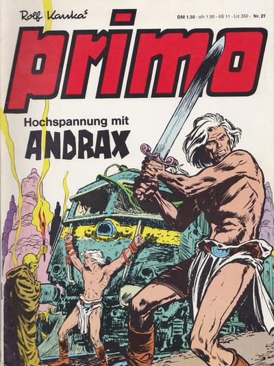 Cover for Primo (Gevacur, 1971 series) #27/1973