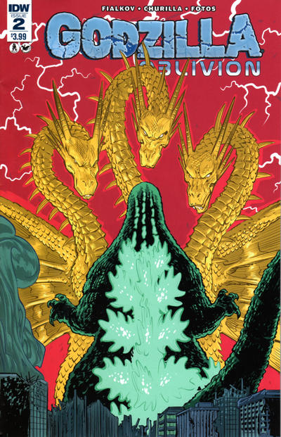 Cover for Godzilla: Oblivion (IDW, 2016 series) #2 [Regular Cover]