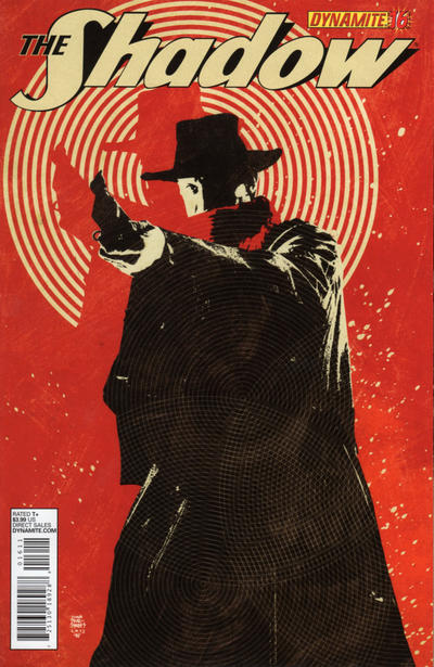 Cover for The Shadow (Dynamite Entertainment, 2012 series) #16 [Cover B by Tim Bradstreet]