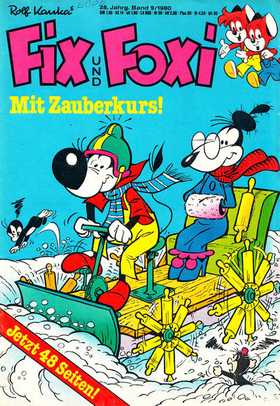 Cover for Fix und Foxi (Pabel Verlag, 1953 series) #v28#9