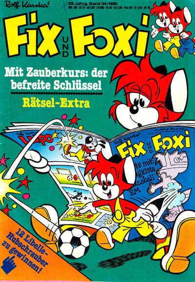 Cover for Fix und Foxi (Pabel Verlag, 1953 series) #v28#34