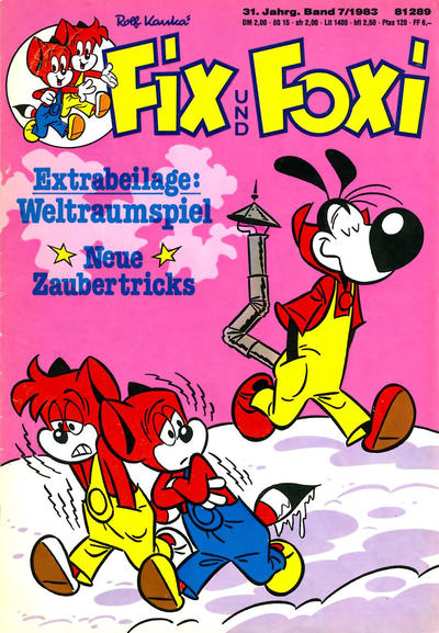 Cover for Fix und Foxi (Pabel Verlag, 1953 series) #v31#7