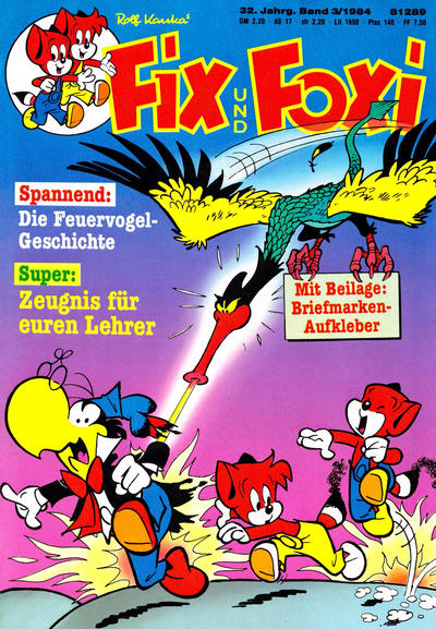 Cover for Fix und Foxi (Pabel Verlag, 1953 series) #v32#3