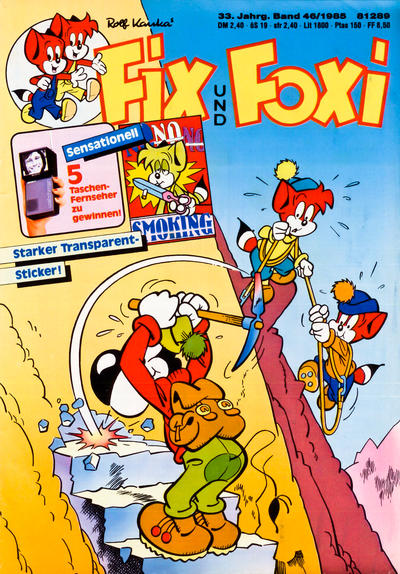 Cover for Fix und Foxi (Pabel Verlag, 1953 series) #v33#46