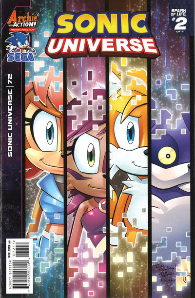 Cover for Sonic Universe (Archie, 2009 series) #72