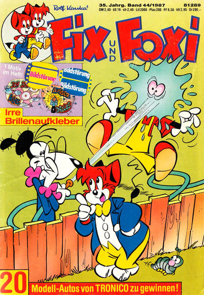 Cover for Fix und Foxi (Pabel Verlag, 1953 series) #v35#44