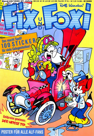 Cover for Fix und Foxi (Pabel Verlag, 1953 series) #v37#43