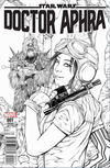 Cover Thumbnail for Doctor Aphra (2017 series) #1 [Brain Trust Exclusive Ashley Witter Black and White Variant]