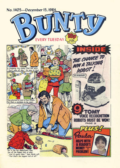 Cover for Bunty (D.C. Thomson, 1958 series) #1405