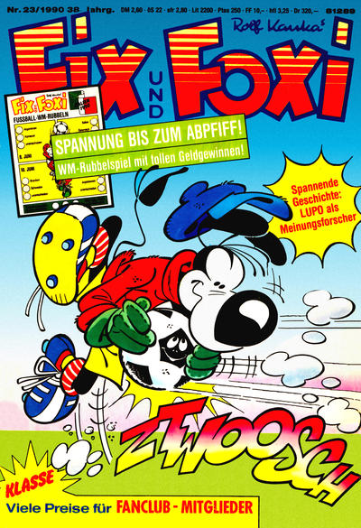 Cover for Fix und Foxi (Pabel Verlag, 1953 series) #v38#23