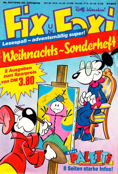 Cover for Fix und Foxi (Pabel Verlag, 1953 series) #v38#50