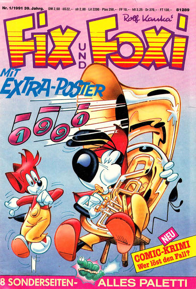 Cover for Fix und Foxi (Pabel Verlag, 1953 series) #v39#1