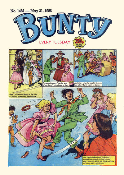 Cover for Bunty (D.C. Thomson, 1958 series) #1481