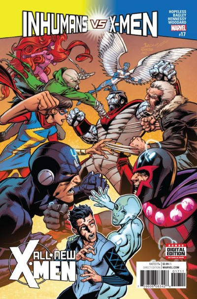 Cover for All-New X-Men (Marvel, 2016 series) #17