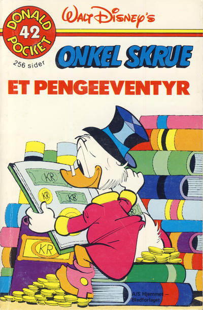Cover for Donald Pocket (Hjemmet / Egmont, 1968 series) #42 - Onkel Skrue et pengeeventyr [1. opplag]