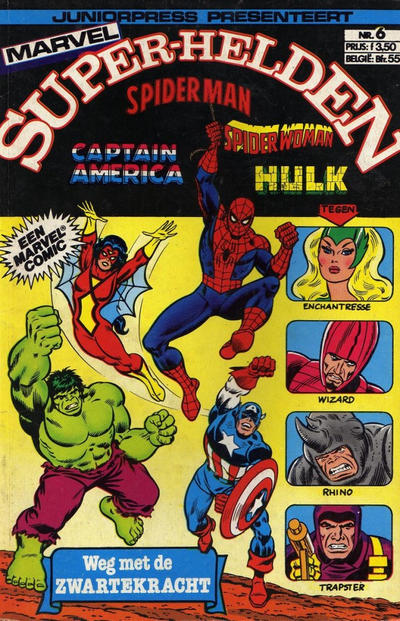 Cover for Marvel Superhelden (Juniorpress, 1981 series) #6