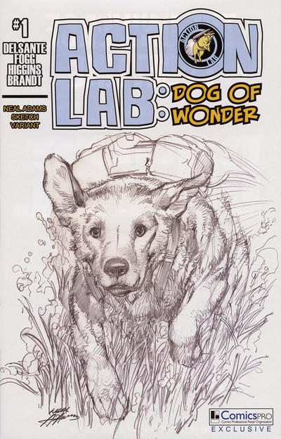 Cover for Action Lab: Dog of Wonder (Action Lab Comics, 2016 series) #1 [Comicspro Exclusive Neal Adams Sketch Variant]