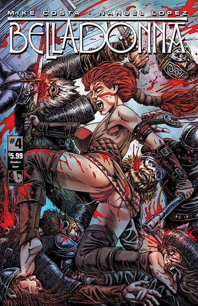 Cover for Belladonna (Avatar Press, 2015 series) #4 [Bloodlust - Raulo Caceres]