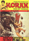 Cover for Edgar Rice Burroughs Korak, Son of Tarzan (Thorpe & Porter, 1971 series) #22