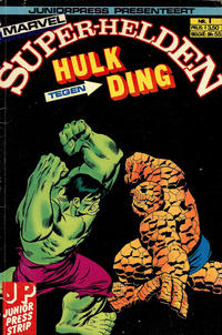 Cover Thumbnail for Marvel Superhelden (Juniorpress, 1981 series) #1