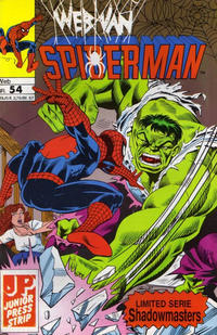 Cover Thumbnail for Web van Spiderman (Juniorpress, 1985 series) #54
