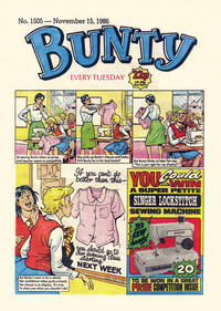 Cover Thumbnail for Bunty (D.C. Thomson, 1958 series) #1505