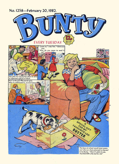 Cover for Bunty (D.C. Thomson, 1958 series) #1258