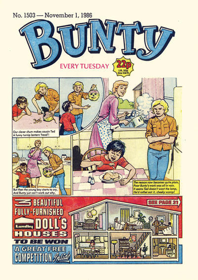 Cover for Bunty (D.C. Thomson, 1958 series) #1503