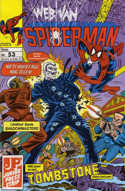 Cover for Web van Spiderman (Juniorpress, 1985 series) #53