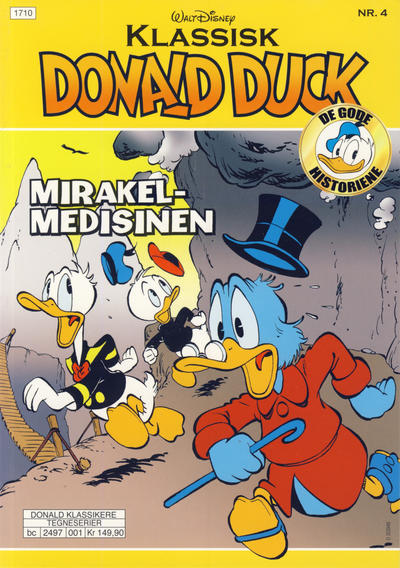 Cover for Klassisk Donald Duck (Hjemmet / Egmont, 2016 series) #4 - Mirakelmedisinen