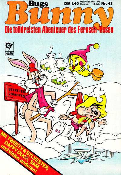 Cover for Bugs Bunny (Condor, 1976 series) #43