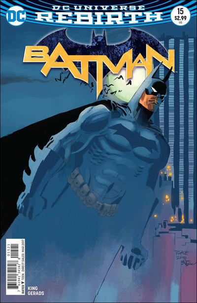 Cover for Batman (DC, 2016 series) #15 [Tim Sale Cover]