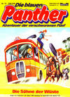 Cover for Die blauen Panther (Bastei Verlag, 1980 series) #15 - Die Söhne der Wüste