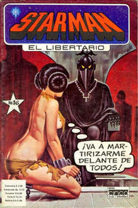 Cover Thumbnail for Starman El Libertario (Editora Cinco, 1970 ? series) #16