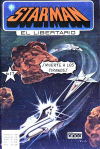 Cover Thumbnail for Starman El Libertario (Editora Cinco, 1970 ? series) #17
