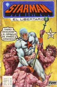 Cover Thumbnail for Starman El Libertario (Editora Cinco, 1970 ? series) #32