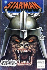 Cover Thumbnail for Starman El Libertario (Editora Cinco, 1970 ? series) #73