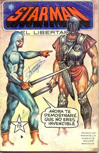 Cover Thumbnail for Starman El Libertario (Editora Cinco, 1970 ? series) #75