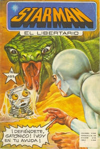 Cover Thumbnail for Starman El Libertario (Editora Cinco, 1970 ? series) #105