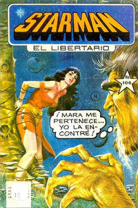 Cover Thumbnail for Starman El Libertario (Editora Cinco, 1970 ? series) #106