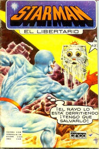 Cover Thumbnail for Starman El Libertario (Editora Cinco, 1970 ? series) #127