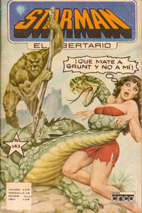 Cover Thumbnail for Starman El Libertario (Editora Cinco, 1970 ? series) #143