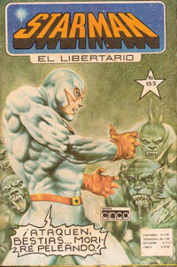 Cover Thumbnail for Starman El Libertario (Editora Cinco, 1970 ? series) #153