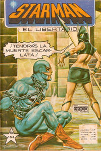 Cover Thumbnail for Starman El Libertario (Editora Cinco, 1970 ? series) #154