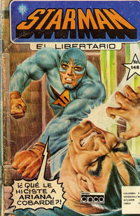Cover Thumbnail for Starman El Libertario (Editora Cinco, 1970 ? series) #148