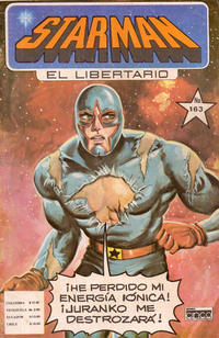 Cover Thumbnail for Starman El Libertario (Editora Cinco, 1970 ? series) #163