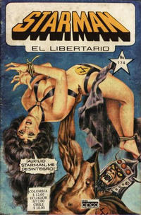 Cover Thumbnail for Starman El Libertario (Editora Cinco, 1970 ? series) #174